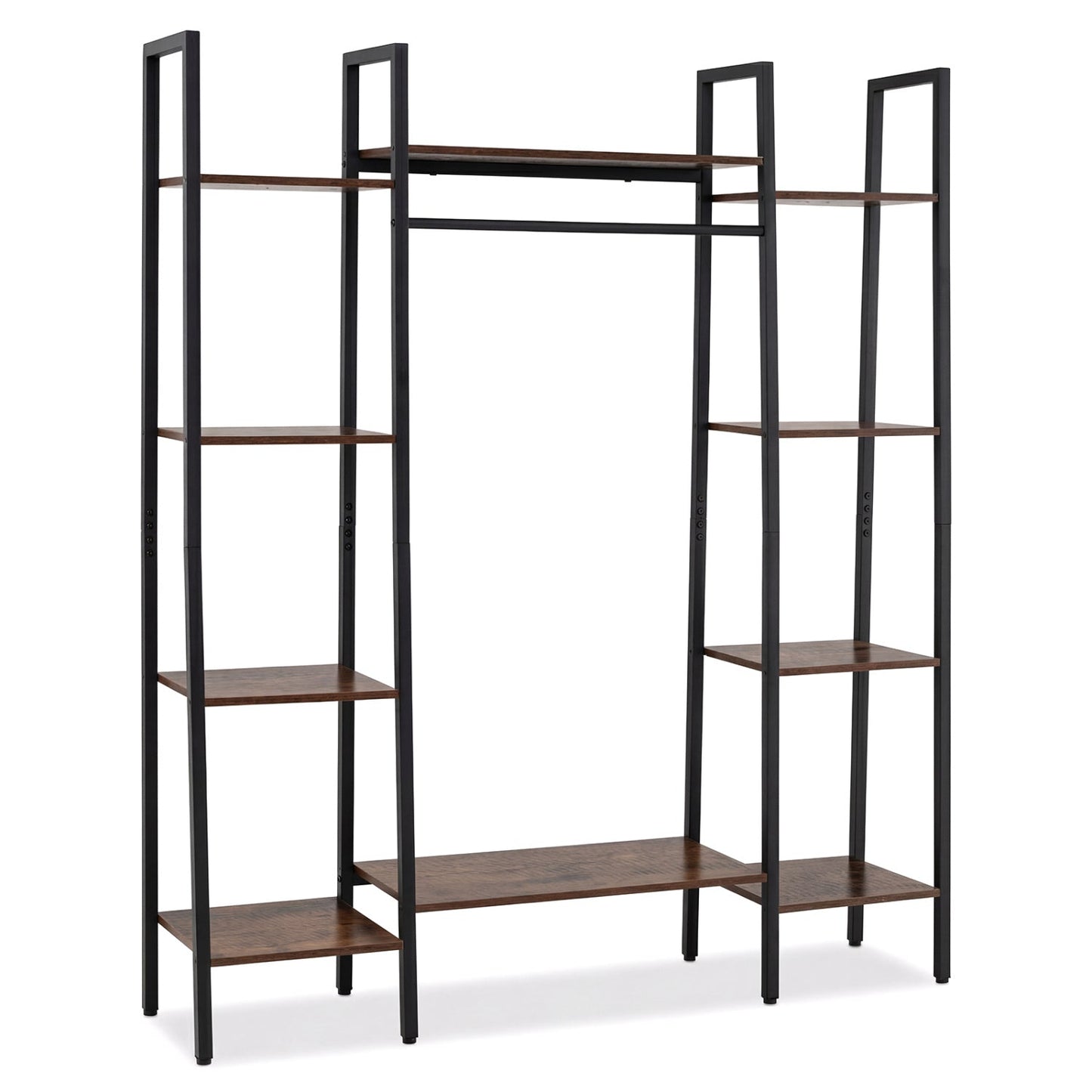 10-Tier Plant Stand with 16-Color LED Lights, 55.5" Tall