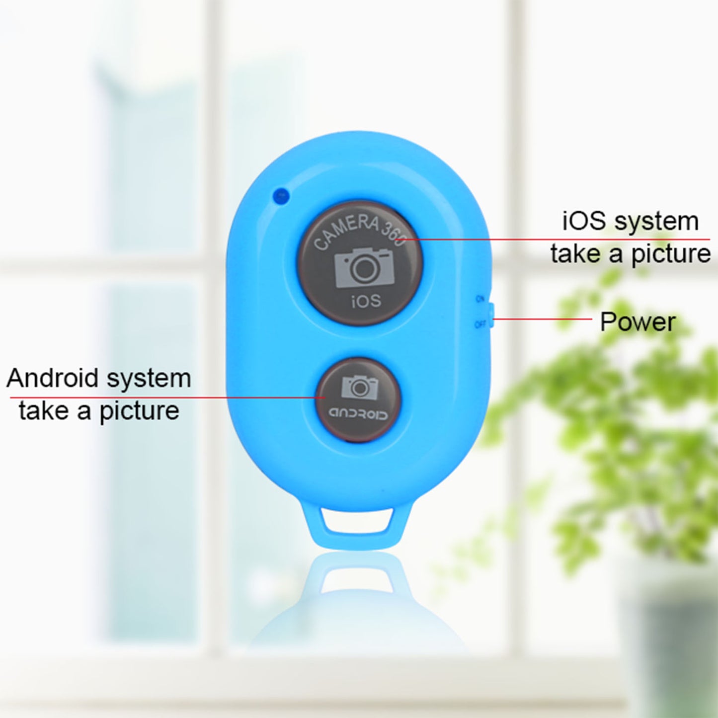 Wireless Camera Shutter Remote for iOS and Android