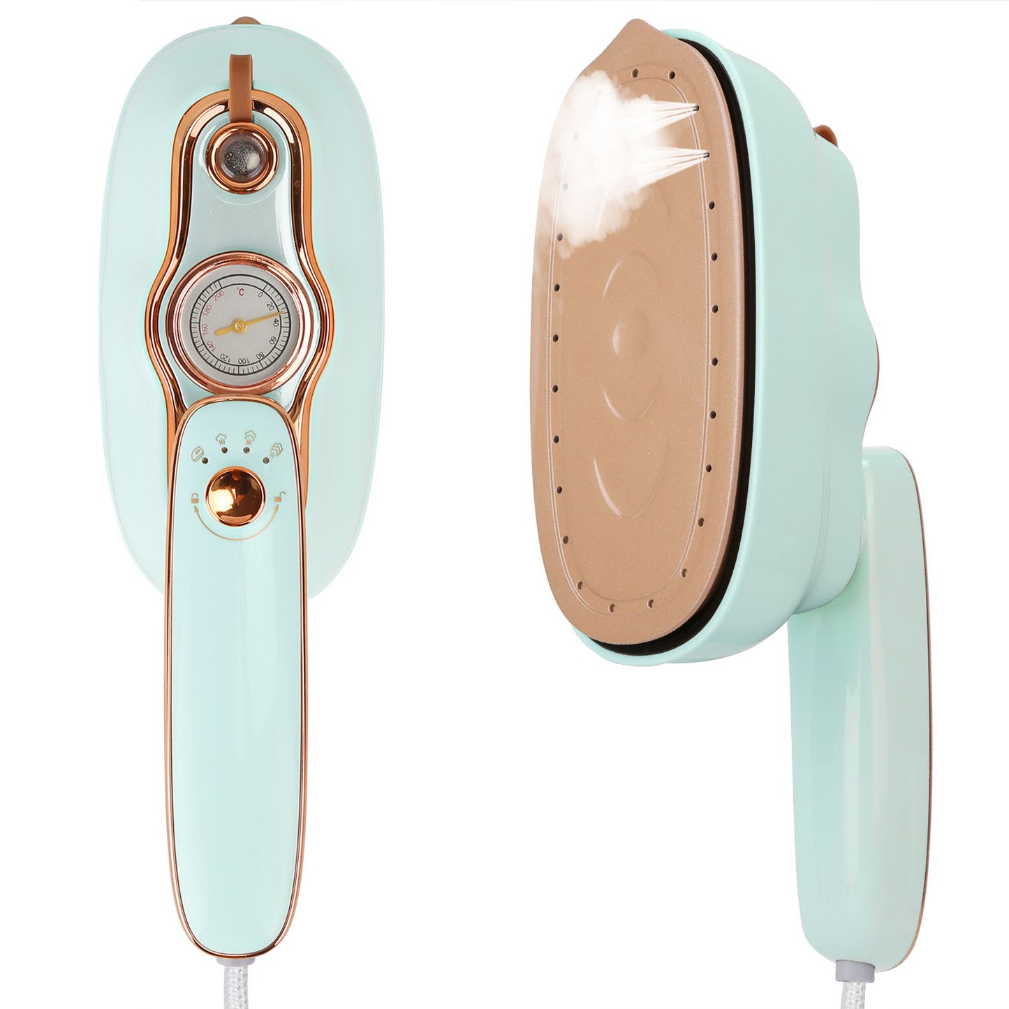Foldable Handheld Garment Steamer 1200W with Dual Ironing Modes