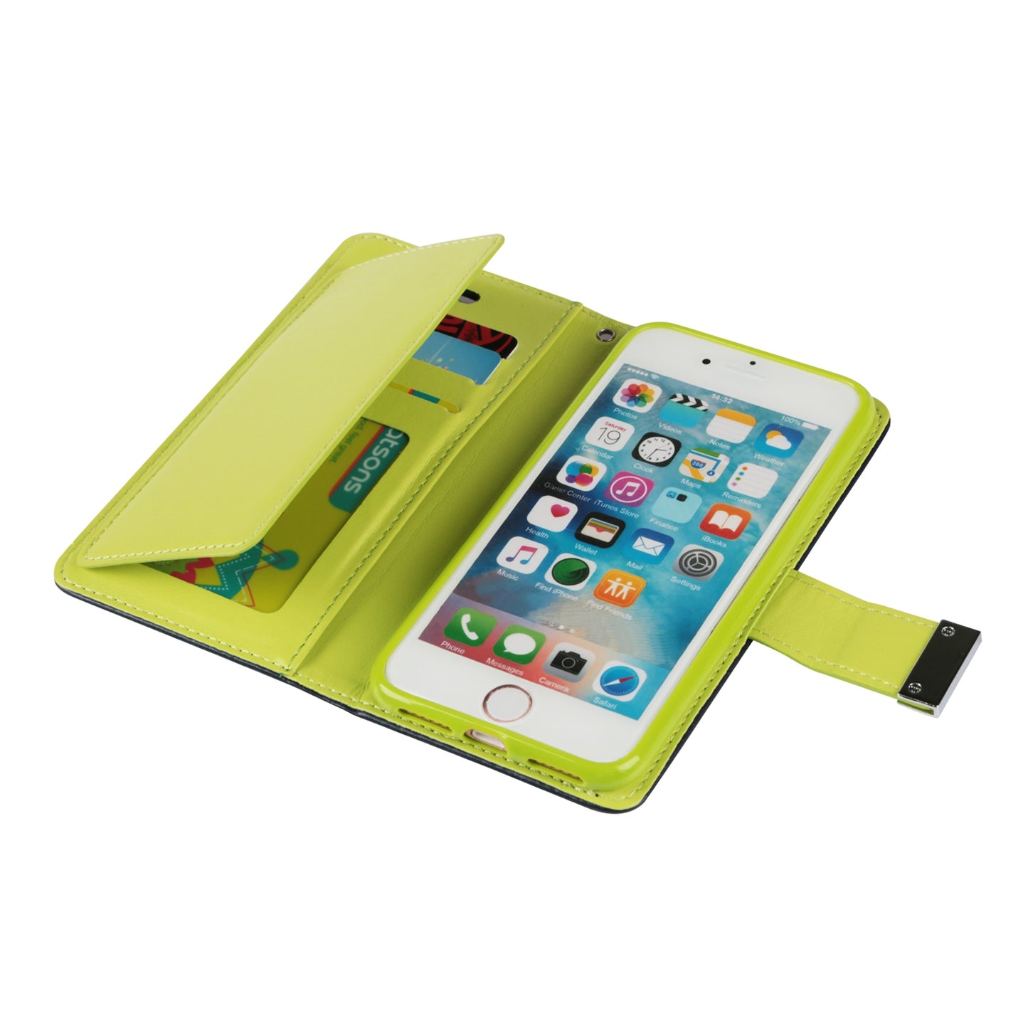 Dual-Folio Wallet Case for iPhone 7 with Card Slots