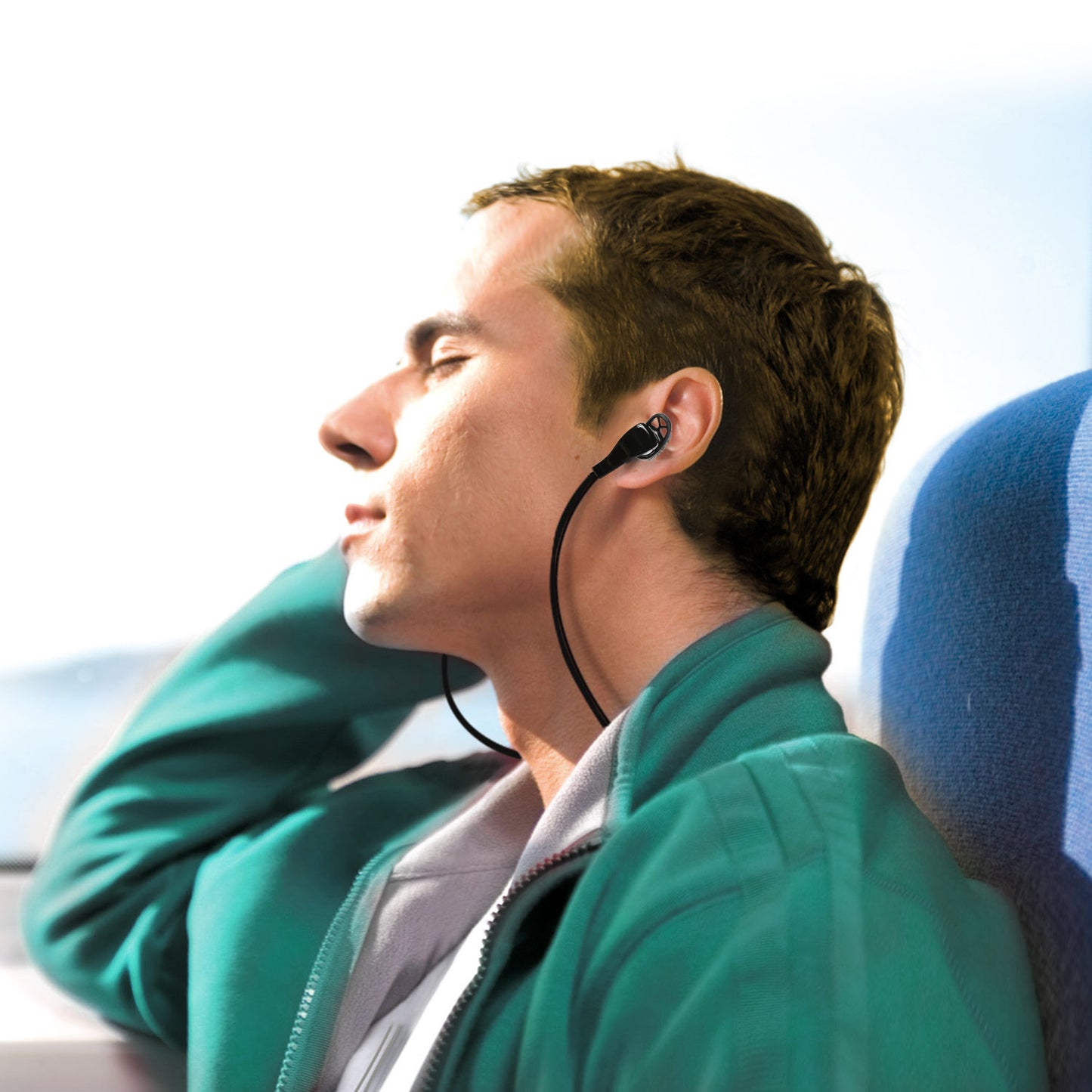 Wireless Sport Earphones with Mic and Dual Device Connection