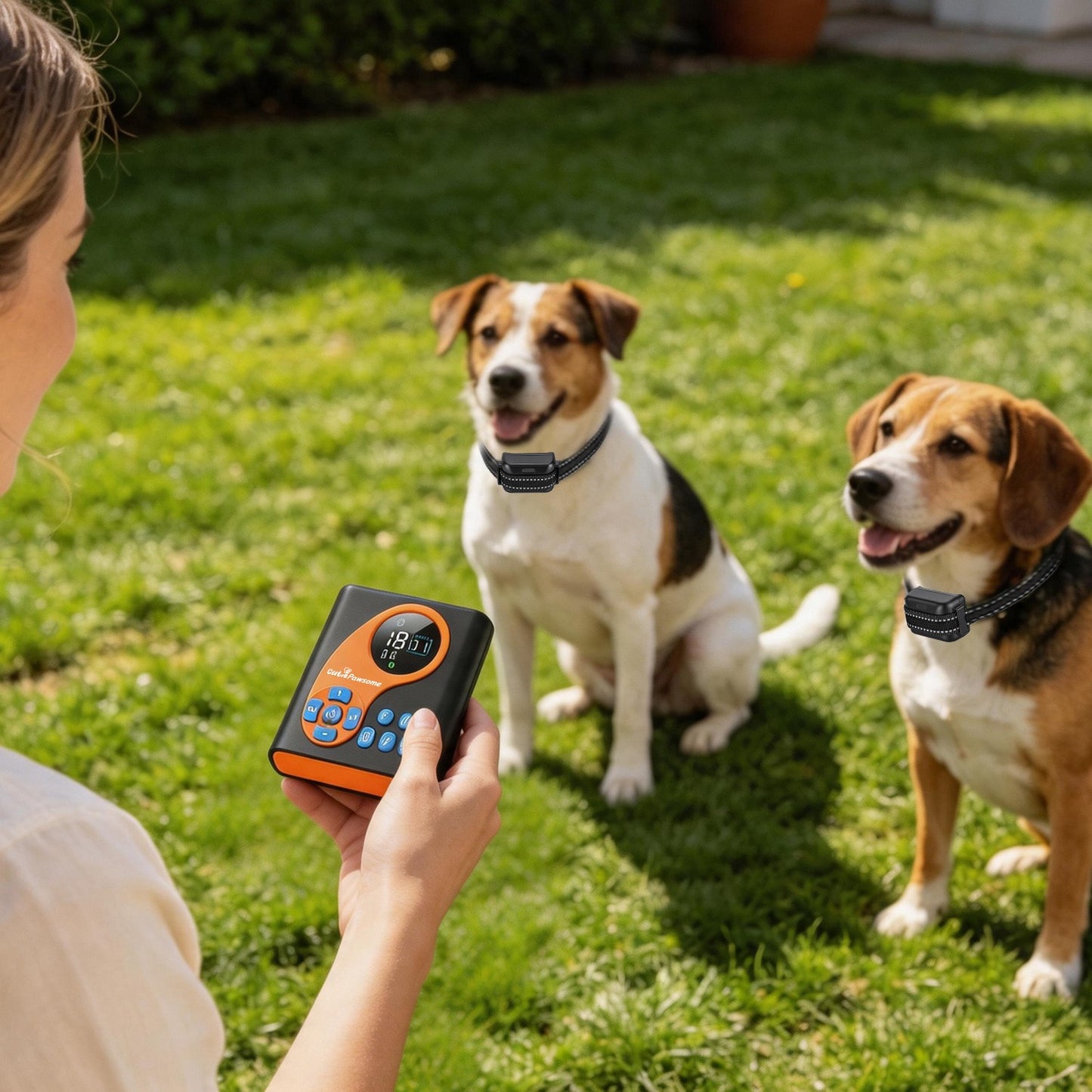 Wireless Dog Fence System with Training Collar – 722FT Range