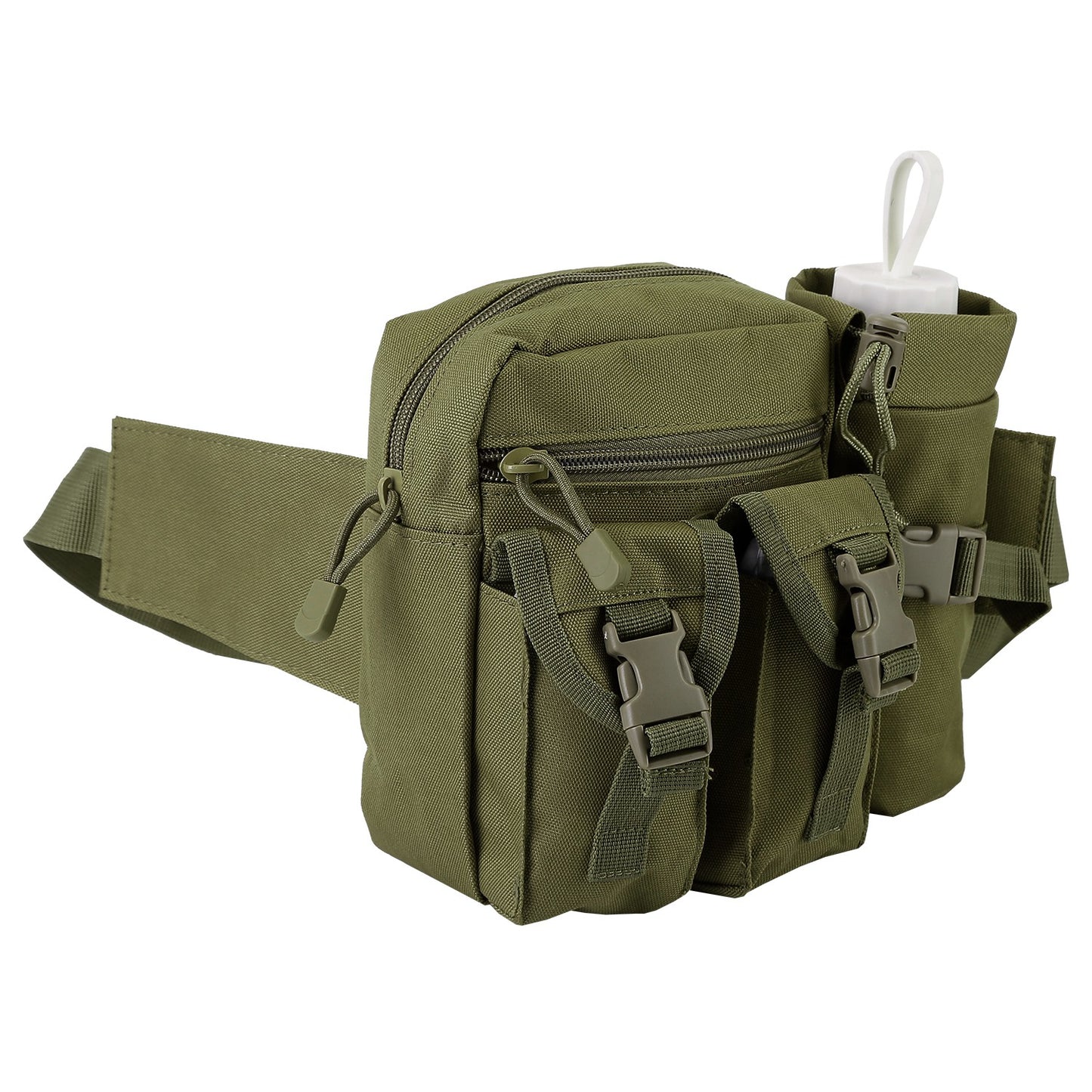 Tactical Waist Bag with Water Bottle Holder - 20L Capacity