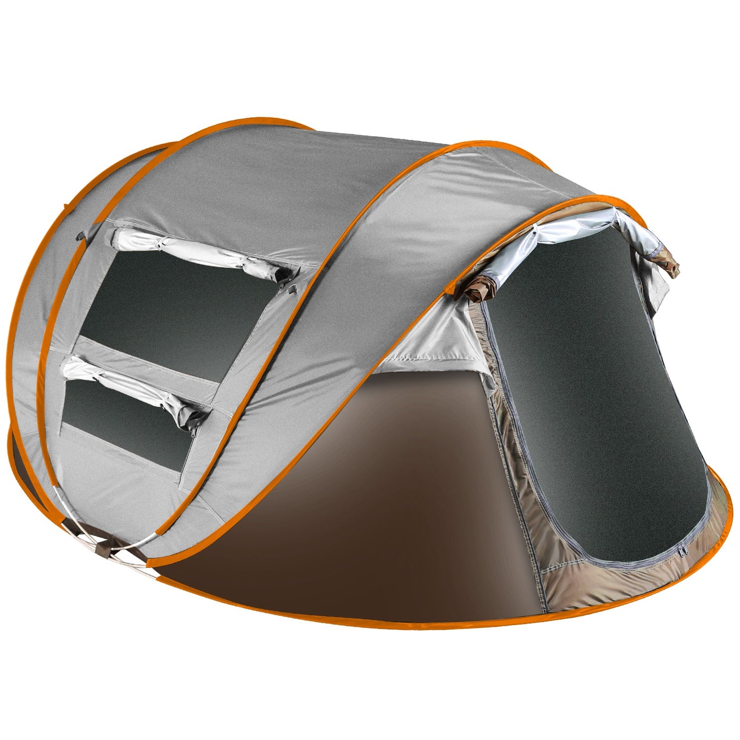Pop Up Tent 5-8 Person Instant Setup Waterproof Camping Tent