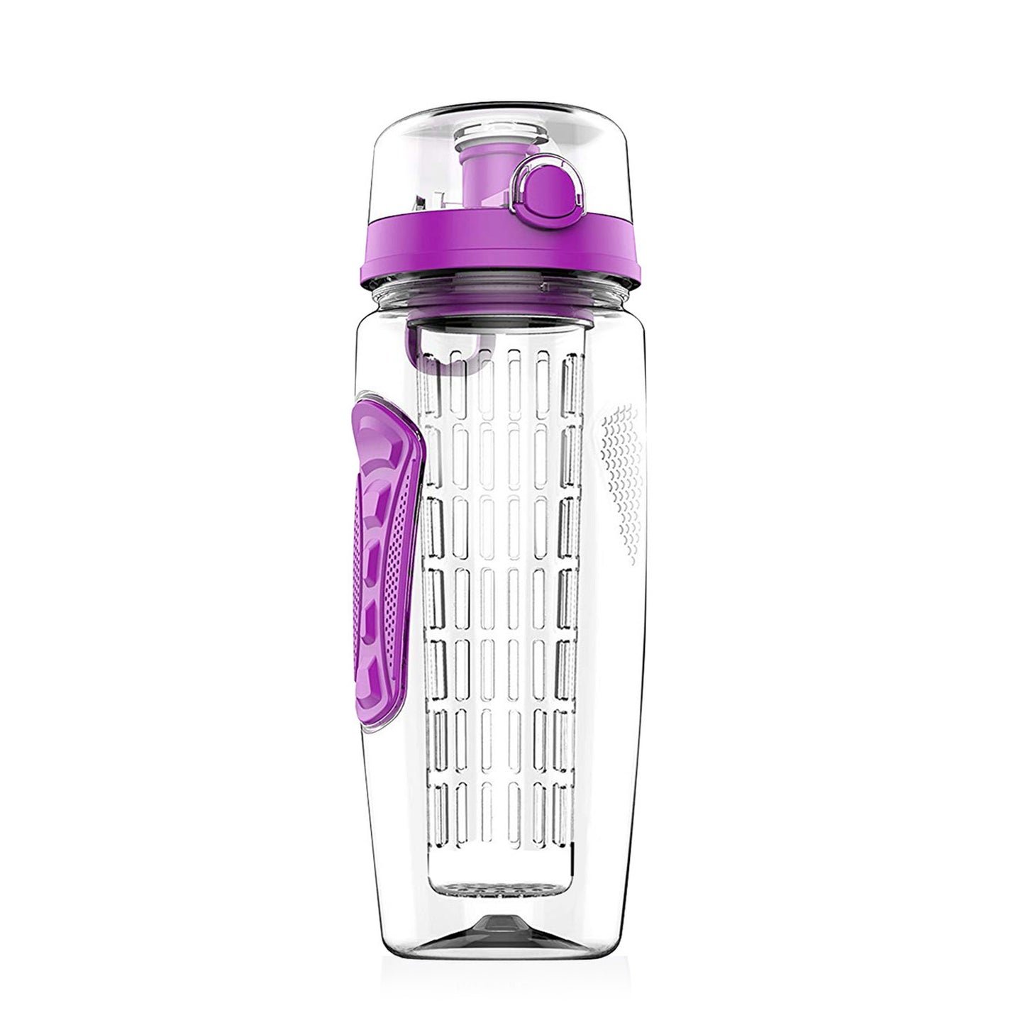 Fruit Infuser Water Bottle 32oz with Flip Top Lid