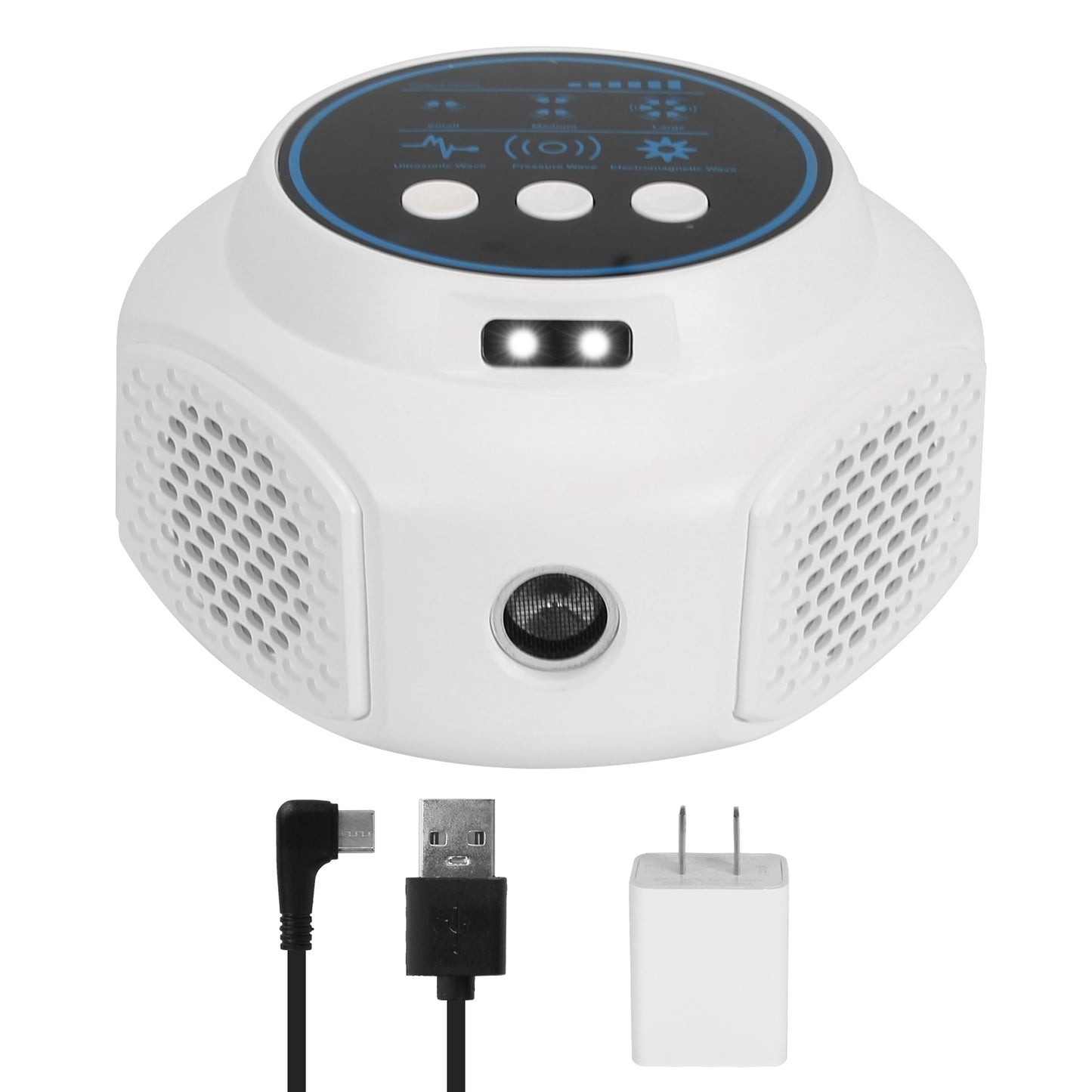 Ultrasonic Rodent Repeller with 3 Modes & Strobe Lights