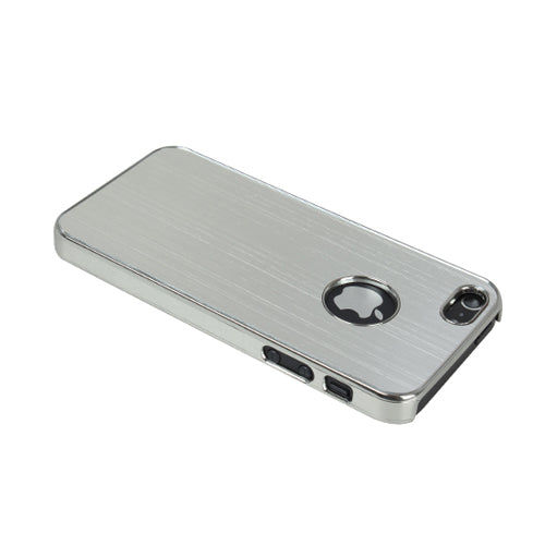 iPhone 5 Aluminum Hard Case with Stylus Pen - Silver