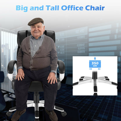 Executive Office Chair Big and Tall High Back Leather