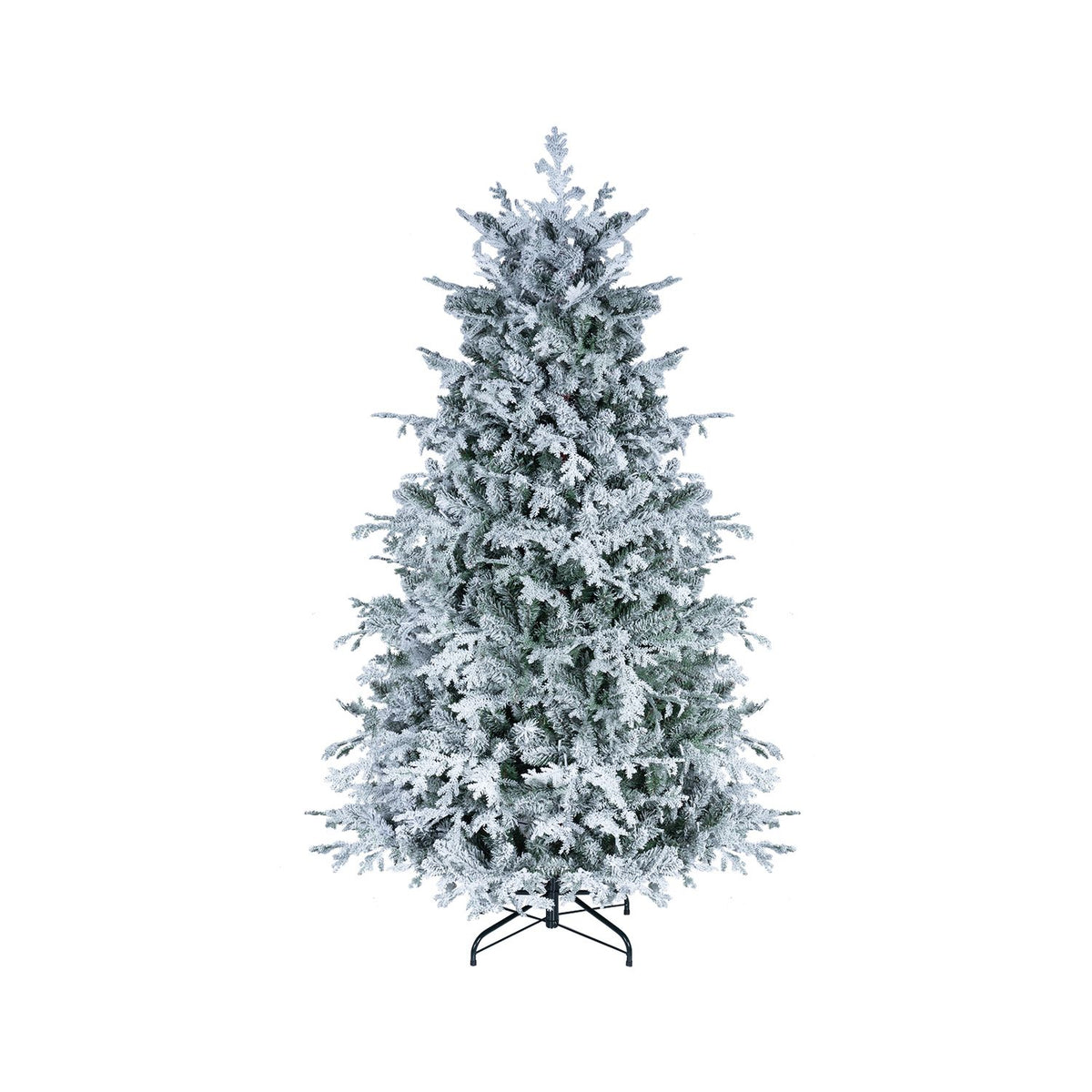 5/6/7/8 Feet Pre-Lit Artificial Christmas Tree with Warm White LED Lights