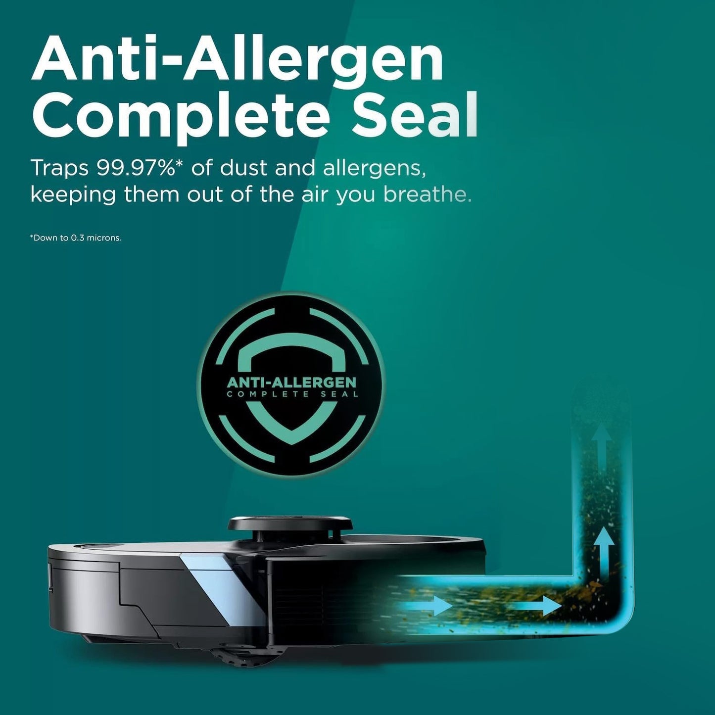 Robot Vacuum and Mop 2-in-1 with Matrix Clean & App Control
