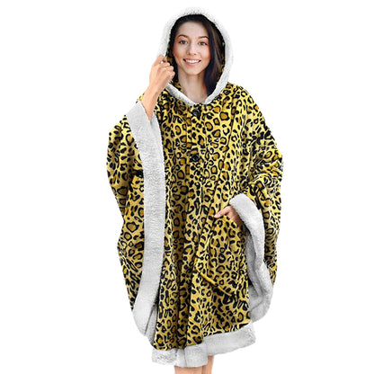 Soft Hoodie Blanket Snuggle Wrap