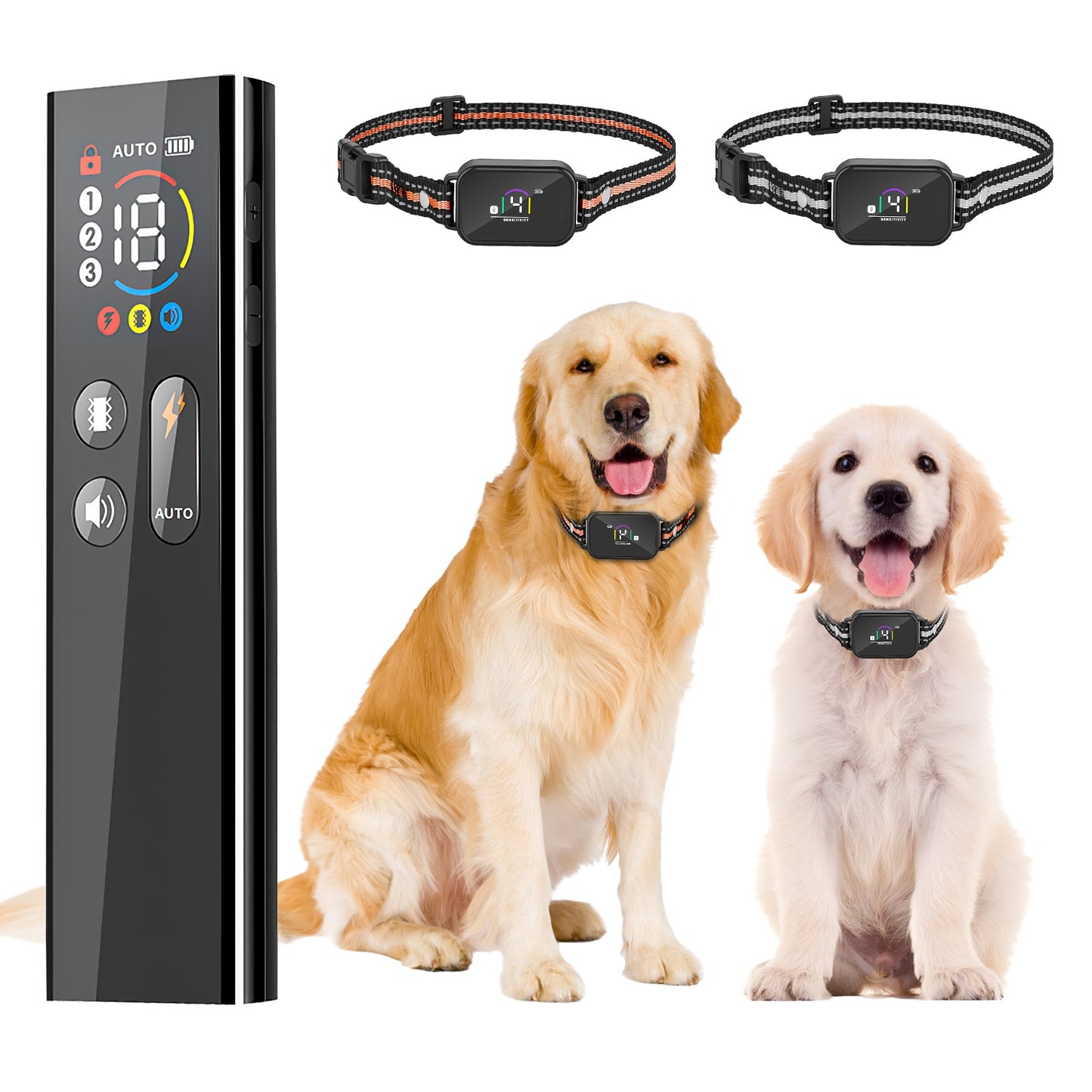 Dog Training Collar with Remote and Bark Control
