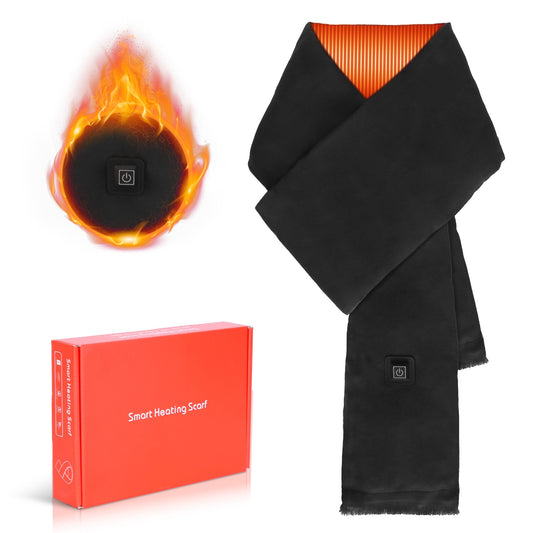 USB Heated Winter Scarf with 3 Temperature Settings