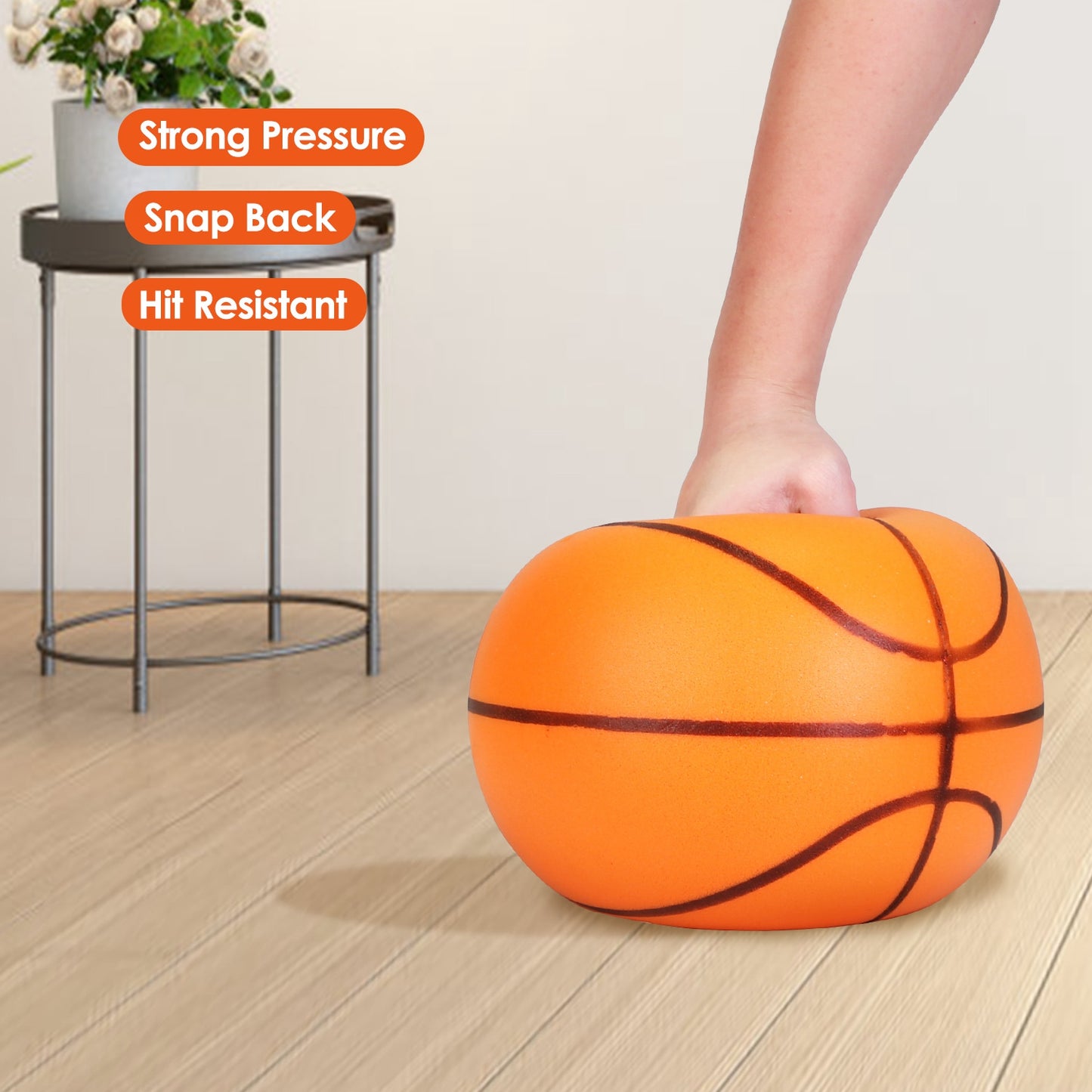 Silent Foam Basketball for Indoor Training