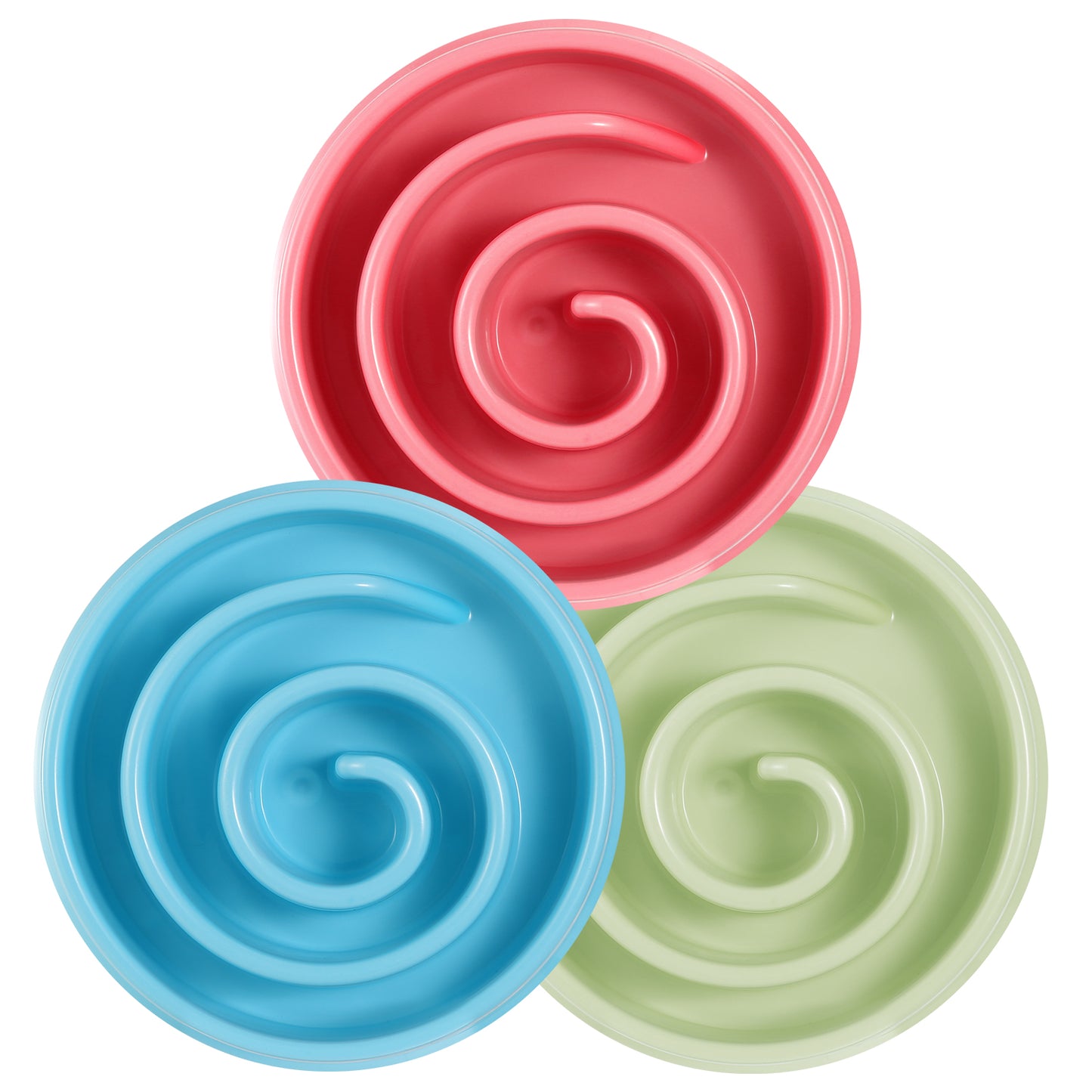 Slow Feeder Dog Bowl with Maze Design for Small & Medium Dogs