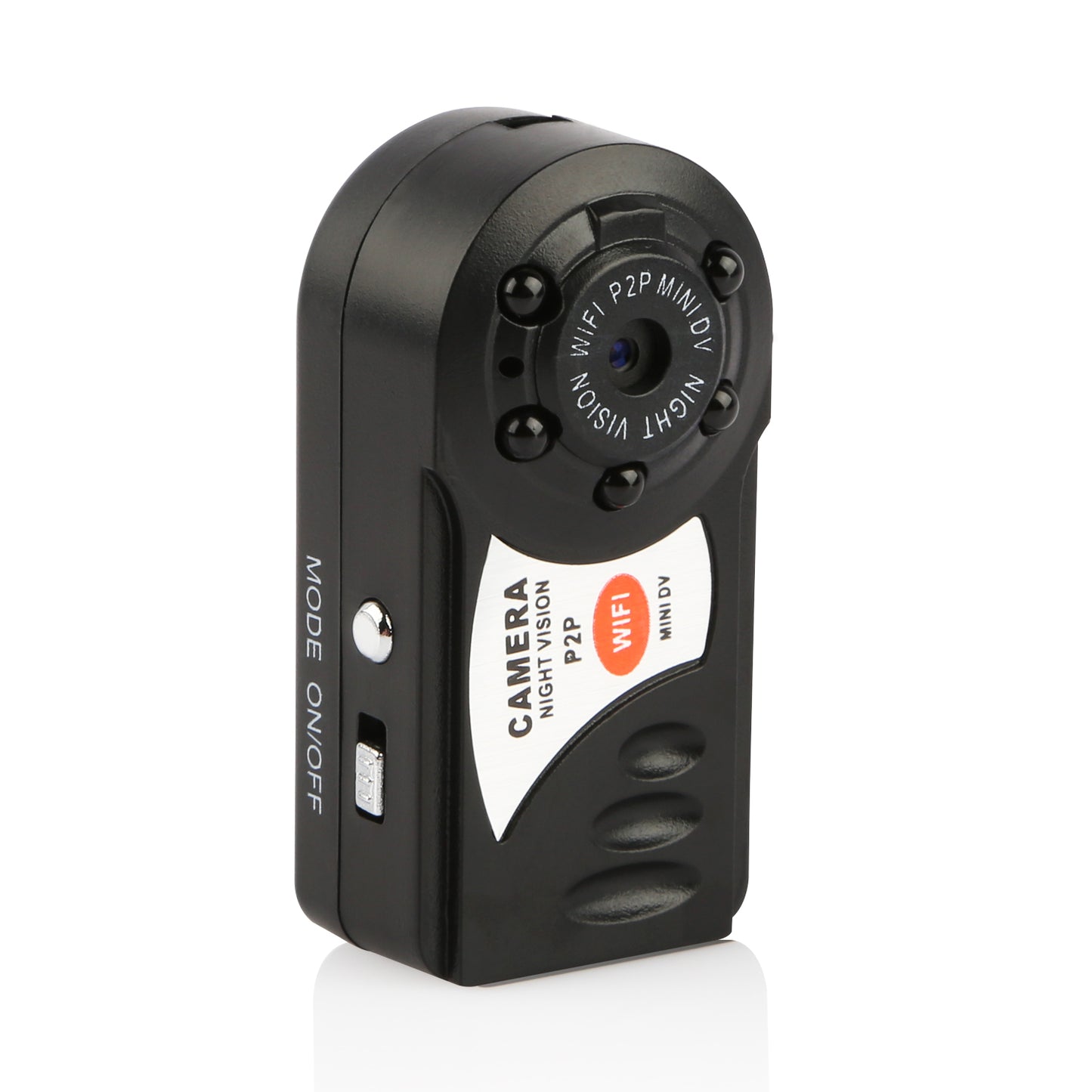 Mini WiFi Surveillance Camera with Night Vision & Audio