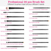 20 pcs Makeup Brushes Set