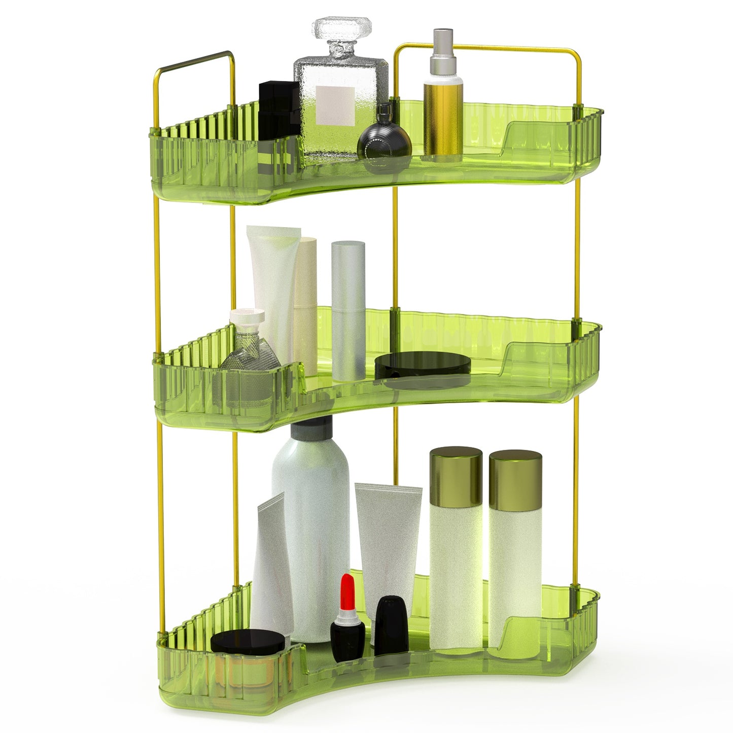 3-Tier Corner Countertop Organizer for Bathroom & Vanity