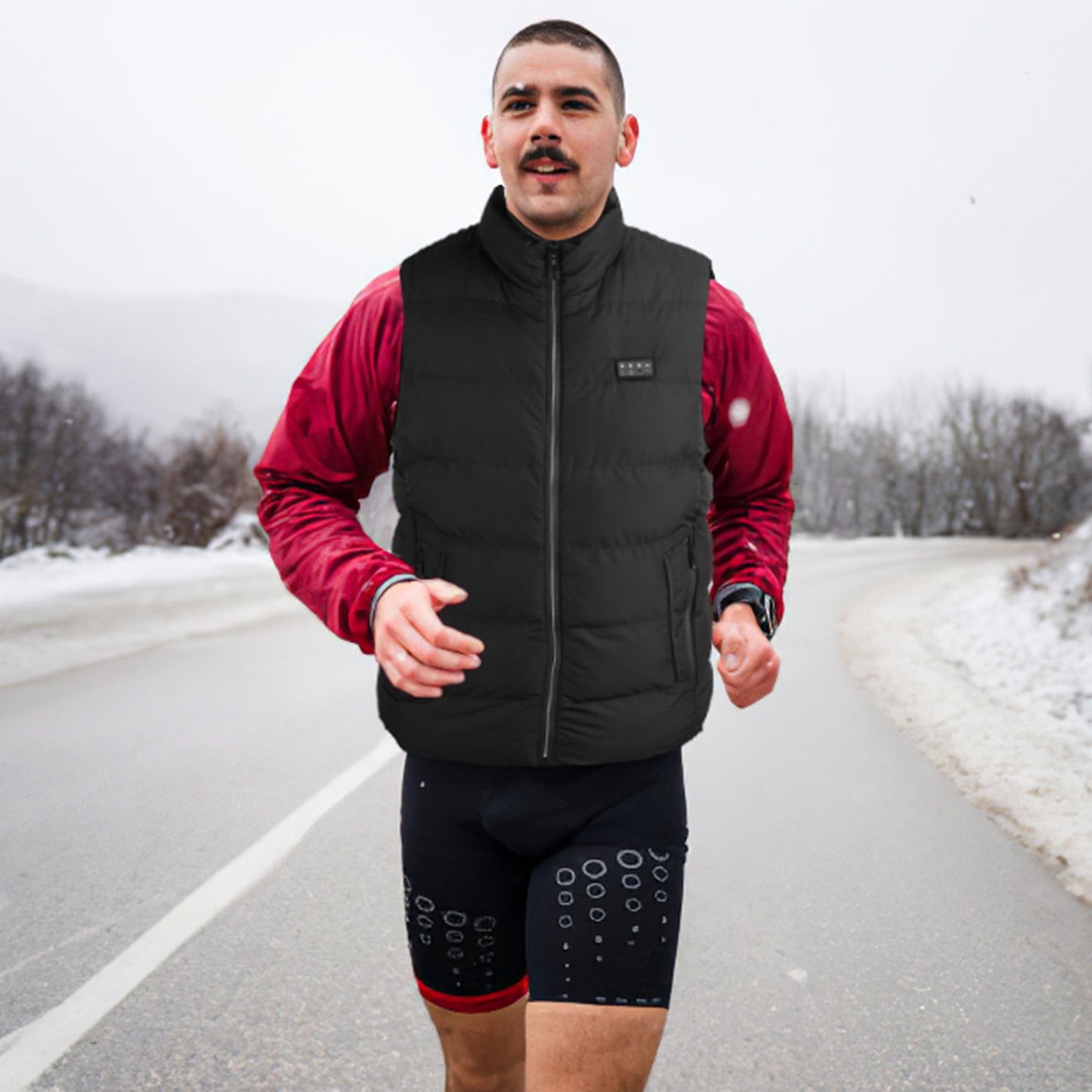 Heated Vest with 23 Heating Zones & 3 Temperature Levels