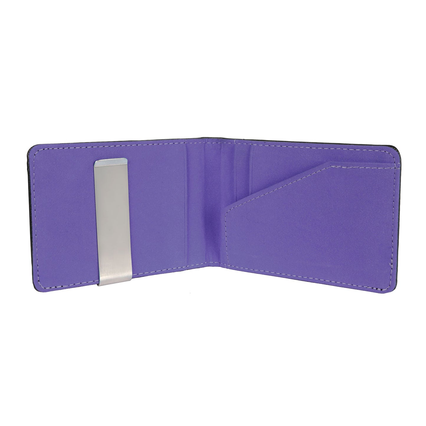 Unisex Leather Wallet Blocking Slim Bifold Credit Card Holder