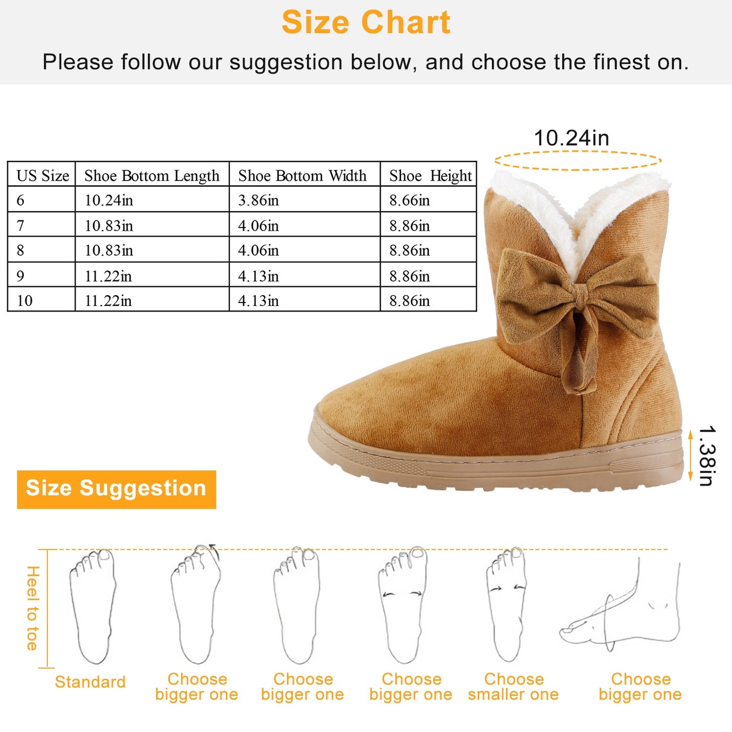 Women Ladies Snow Boots