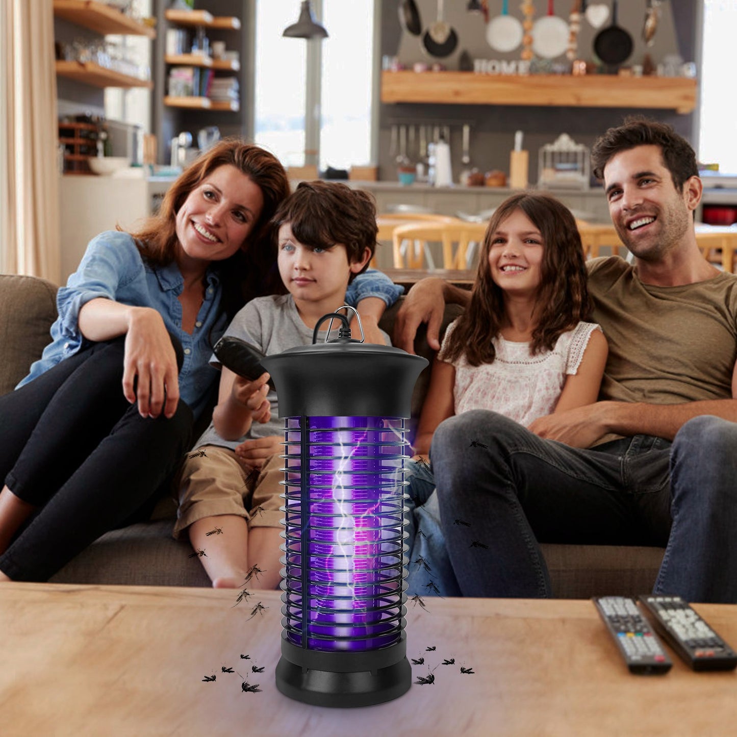 Electric Bug Zapper with UV Light for Indoor Pest Control