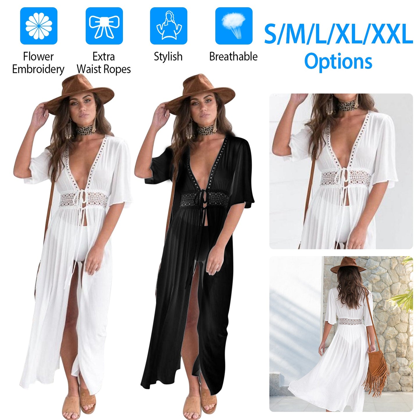 Women Lace Bathing Suit Long Sexy Bikini