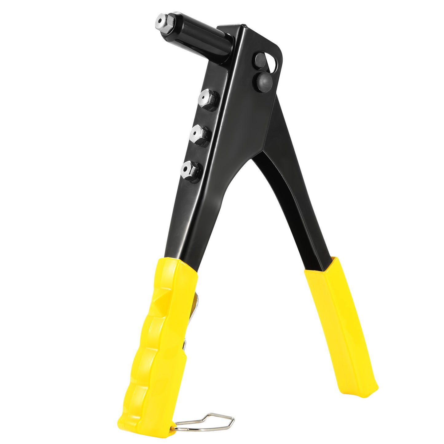 Heavy Duty Hand Riveter Gun with 4 Nozzles and Wrench