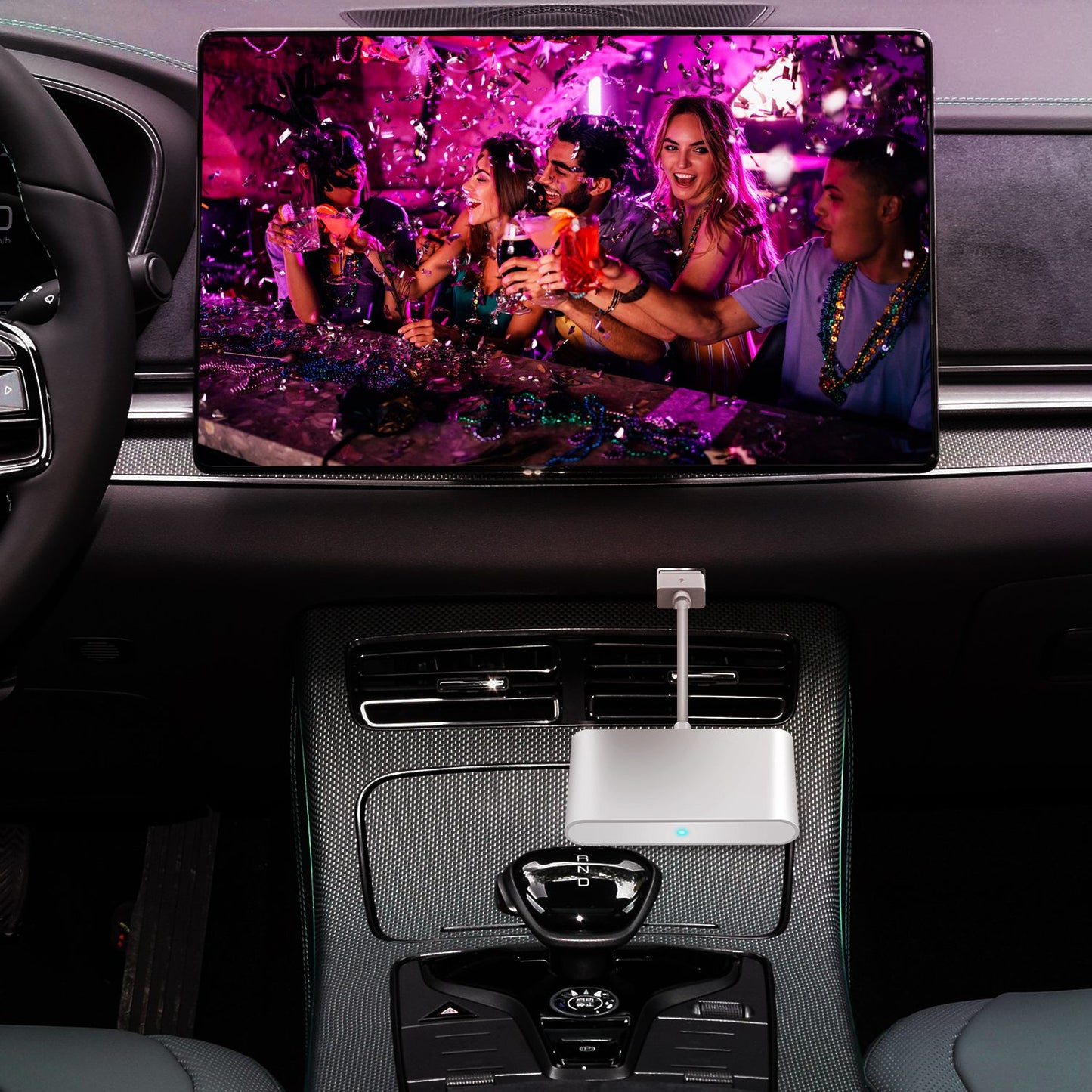 Wireless CarPlay Adapter for iPhone & Android - 5GHz WiFi