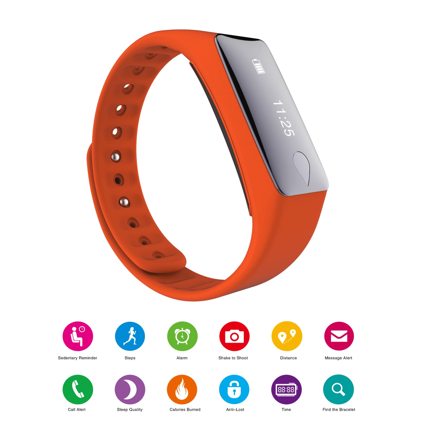Fitness Tracker with Heart Rate Monitor and Sleep Tracking