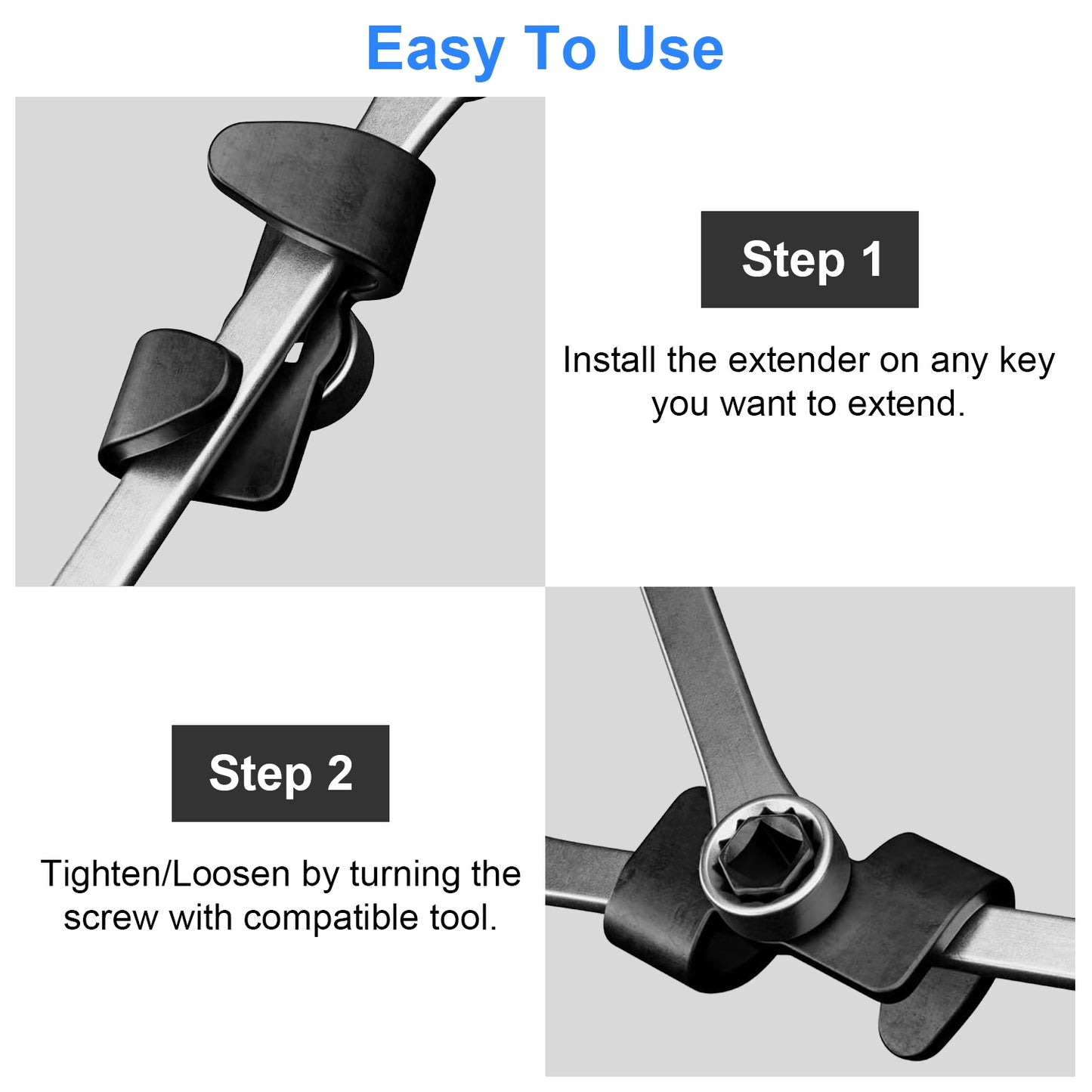 Universal Wrench Extender 1/2" Drive 21mm Hex Extension Tool