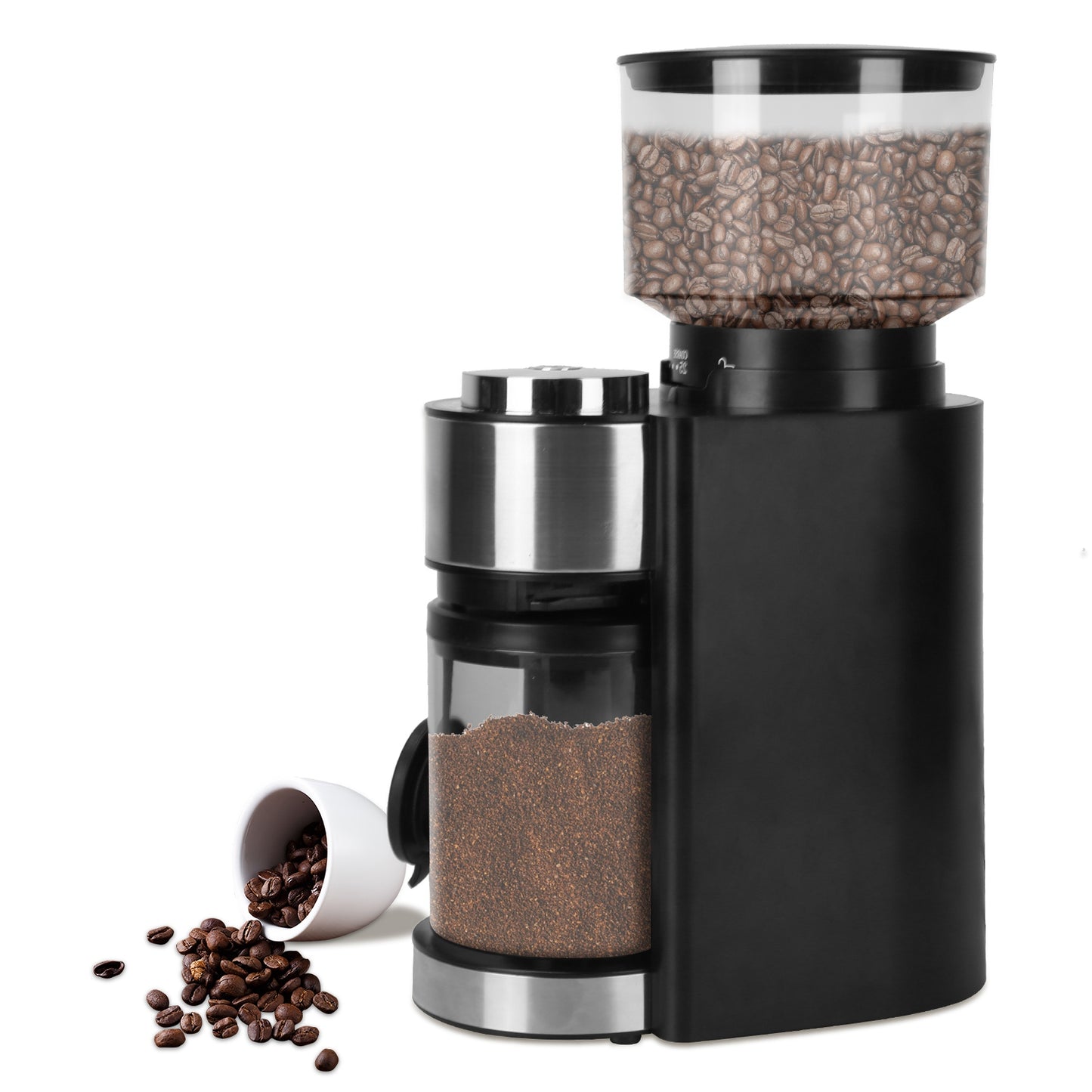 Electric Burr Coffee Grinder with 25 Grind Settings