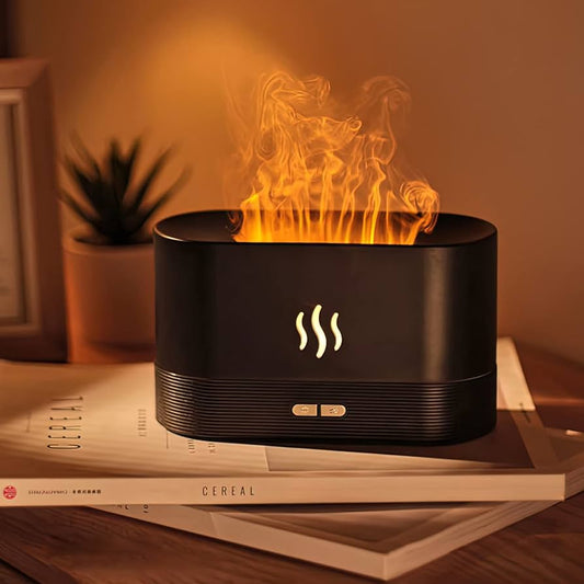 3D Flame Air Aroma Humidifier