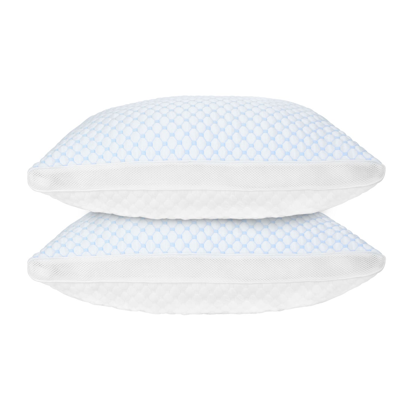 Adjustable Shredded Memory Foam Pillow with Cooling Cover