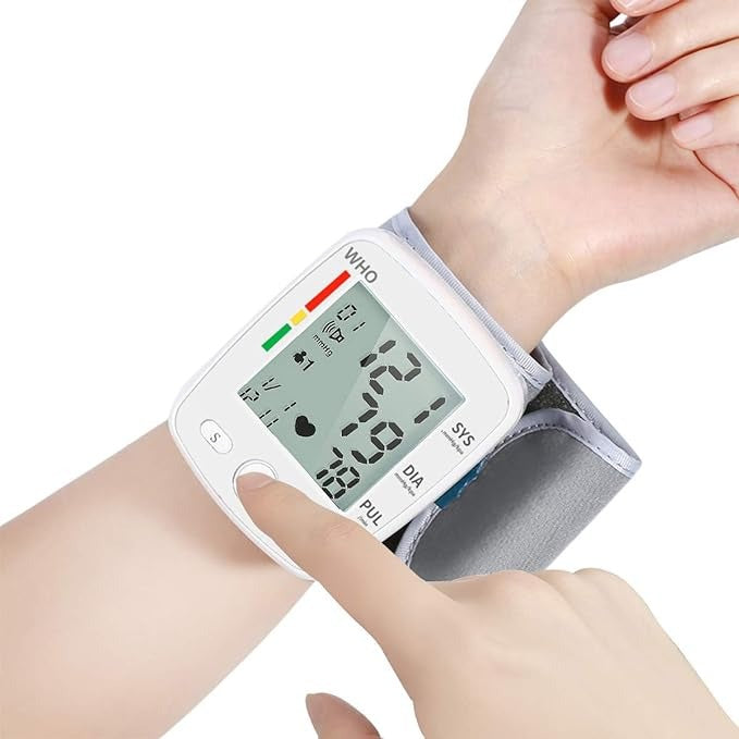 Portable Digital Wrist Blood Pressure Monitor