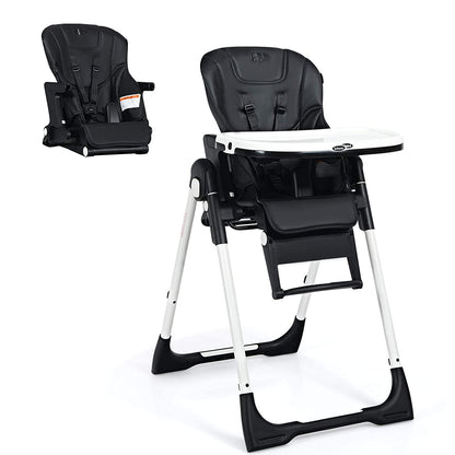 4-in-1 High Chair with Adjustable Height and Recline