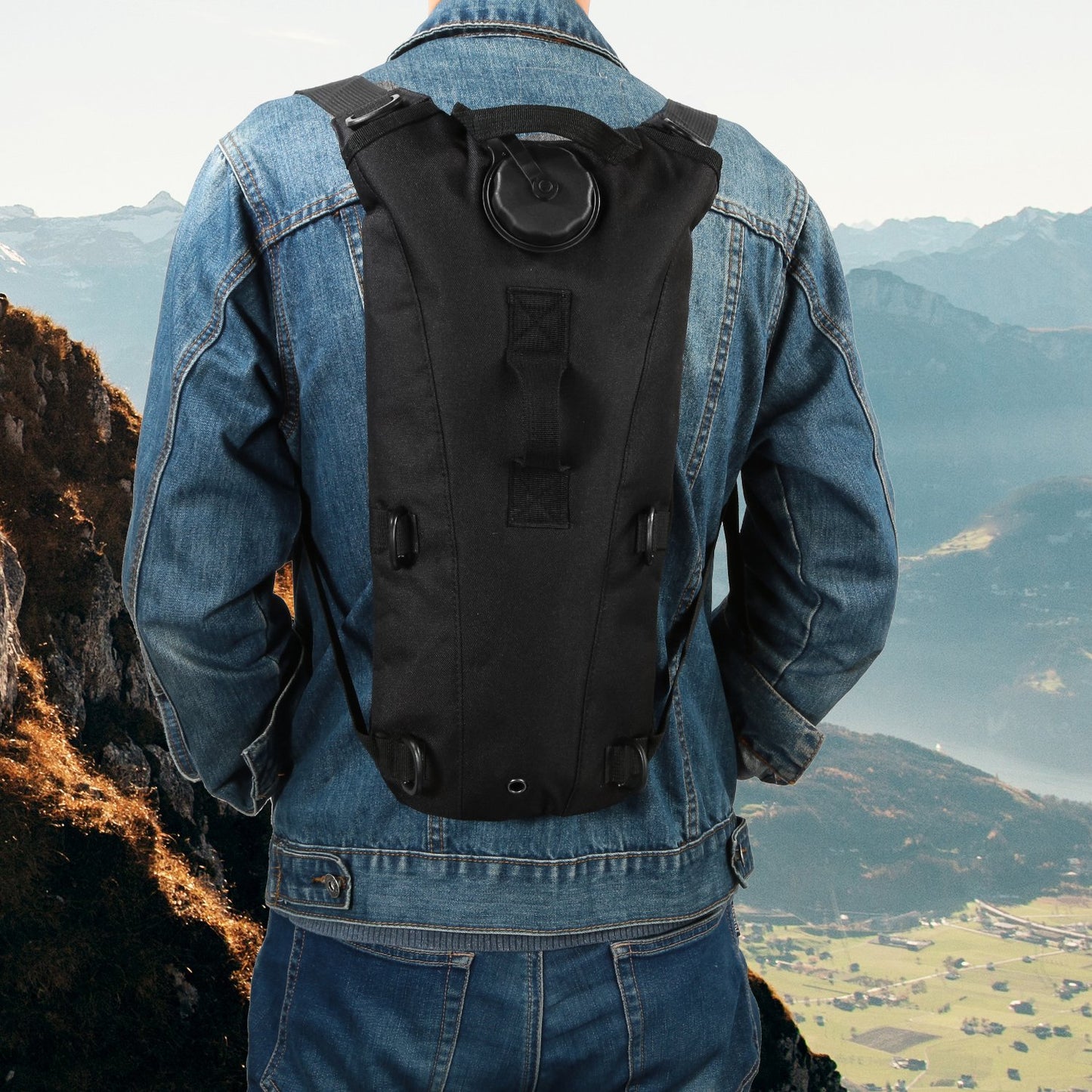 Tactical Hydration Pack with 3L Water Bladder