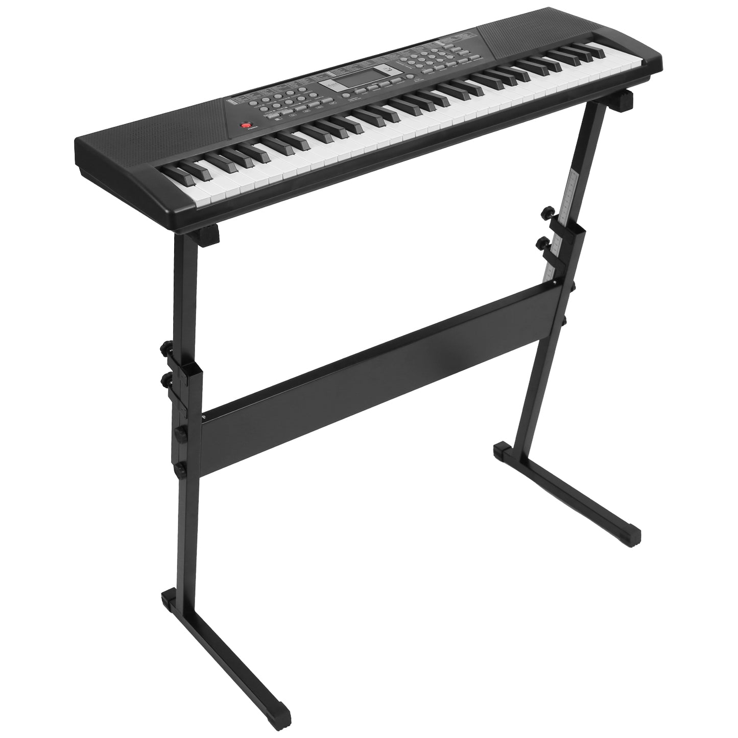 61-Key Digital Music Keyboard with Microphone & Stand