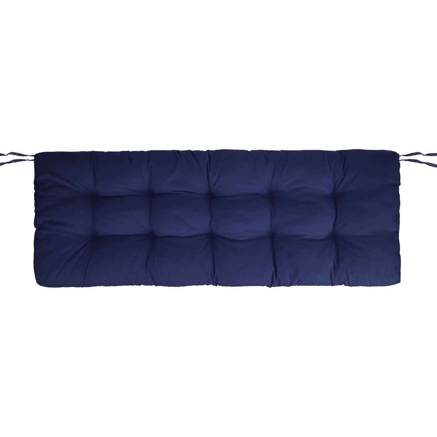 Bench Seat Cushion For Indoor Outdoor Furniture Non Slip Long Chair Cushion with Ties Strap  Swing Cushion 51.18x19.68IN For Garden Patio Balcony Entr