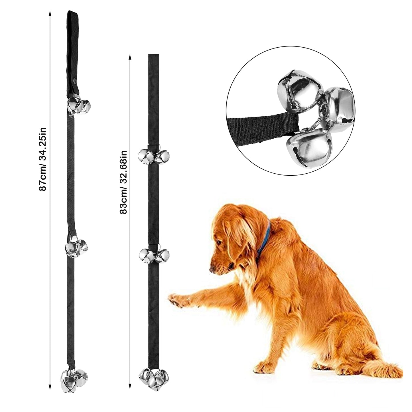 Dog Potty Training Doorbells with 7 Extra Loud Bells