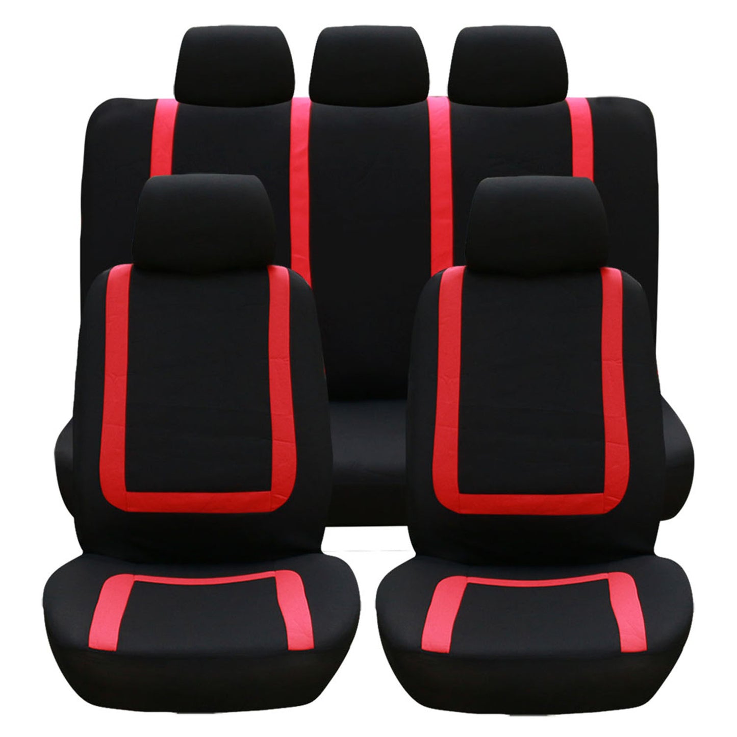 Universal Car Seat Covers 9-Piece Set for Auto Truck SUV