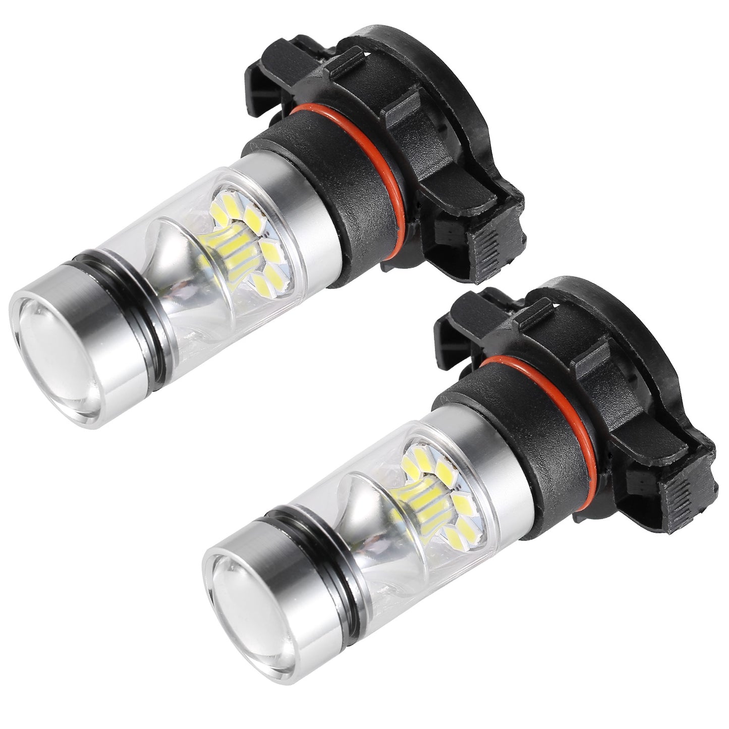 H16 5202 LED Fog Light Bulbs 6000K White 1100LM (2-Pack)