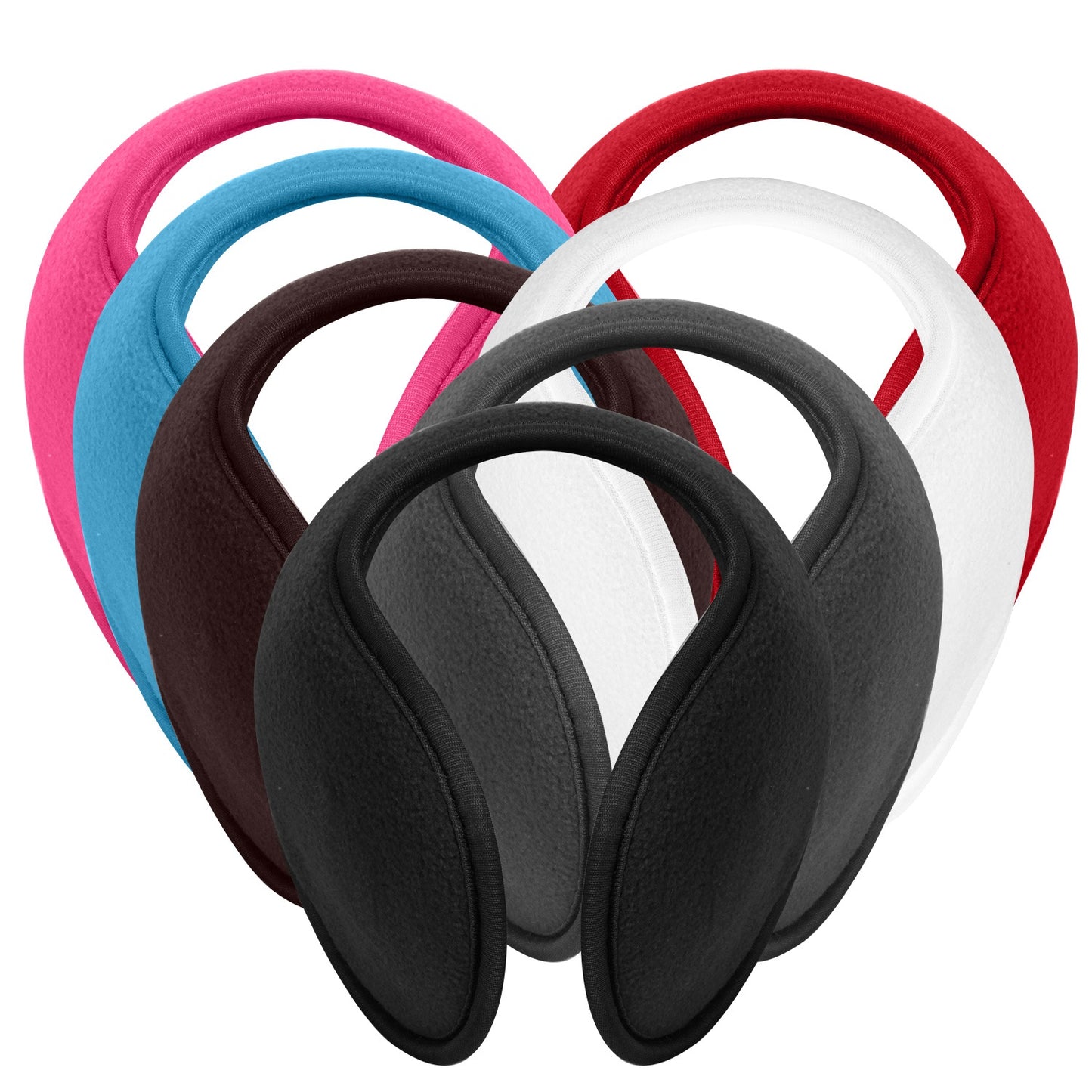 Behind-the-Head Ear Warmers for Winter Sports & Outdoor Activities