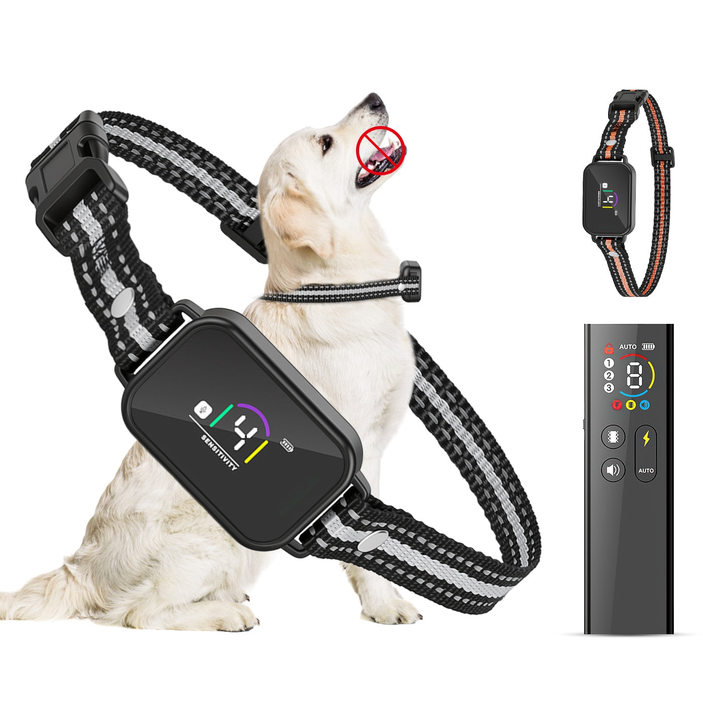 Dog Training Collar with Remote and Bark Control