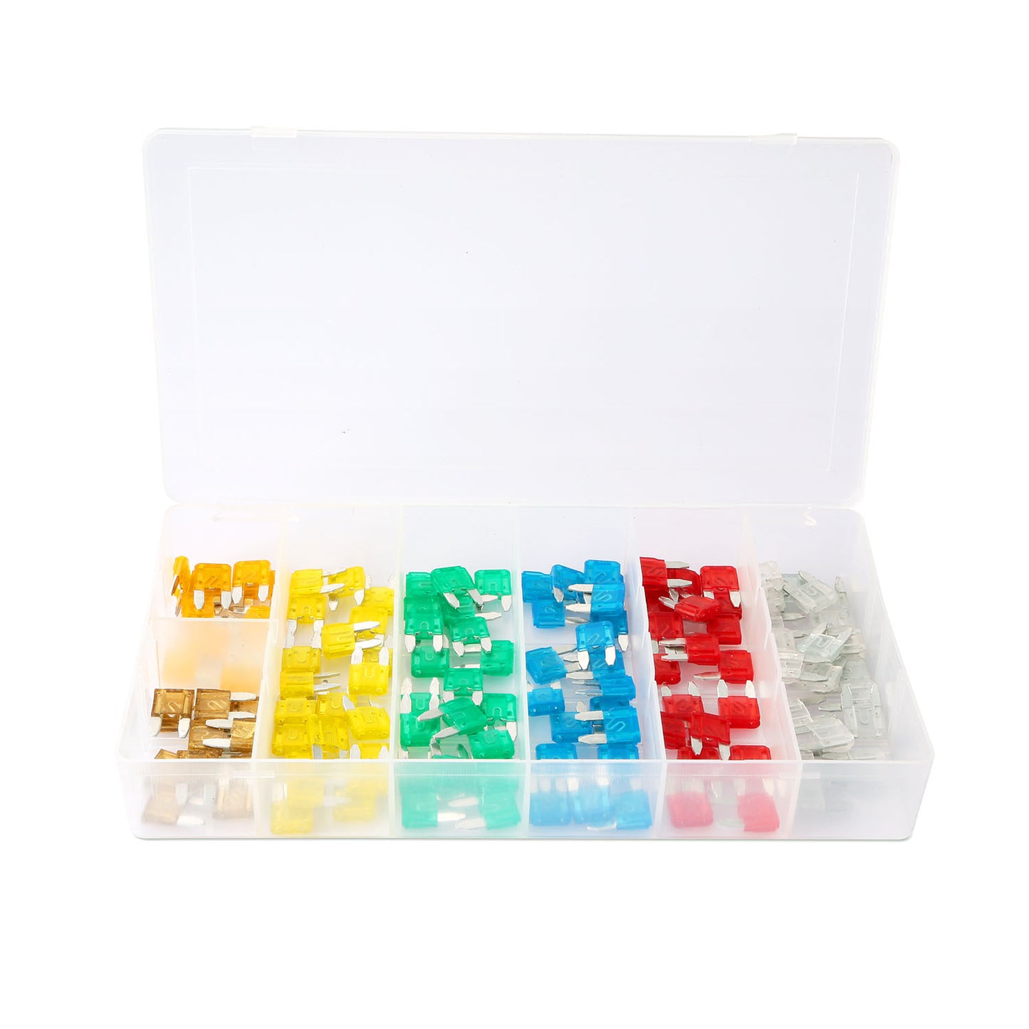 Auto Blade Fuse Set 120-Piece Assorted Kit with Storage Box