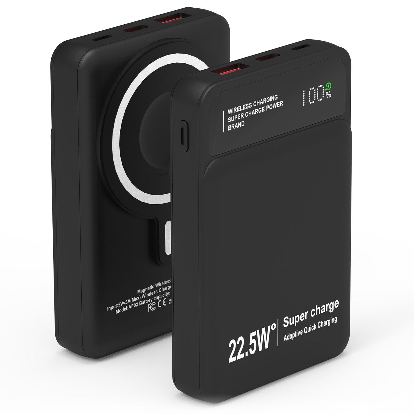 MagSafe 3-in-1 Wireless Power Bank with 22.5W Fast Charging