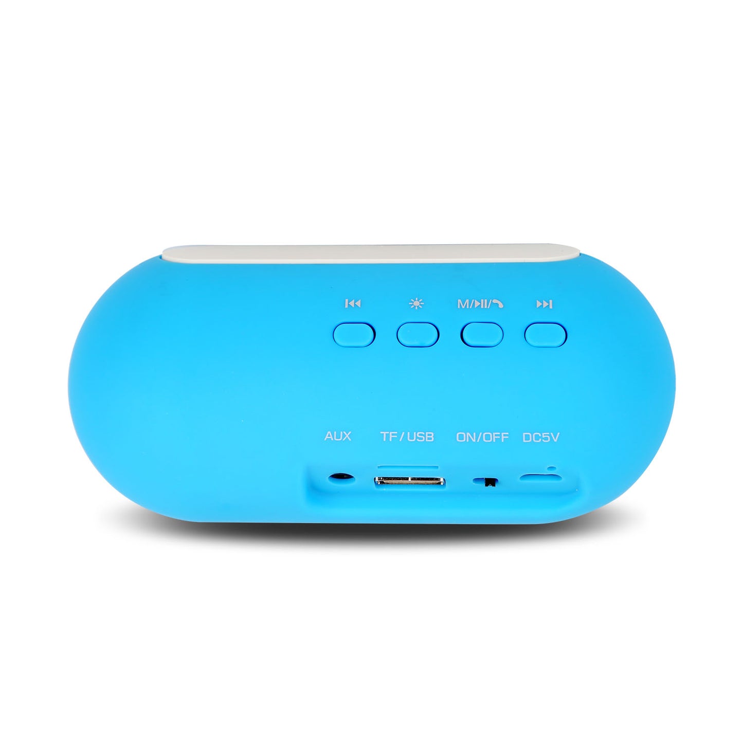 Portable Wireless Speaker with Rainbow LED Lights