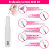 Portable Cordless Electric Nail Drill Kit