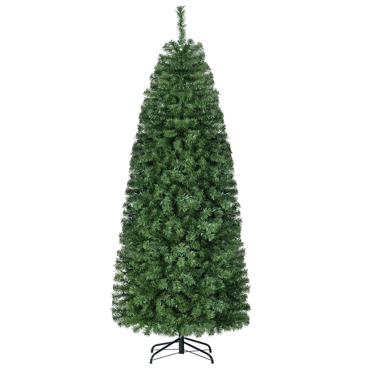 6.3 FT Smart Pencil Christmas Tree with Pre-Lit RGB LED Lights