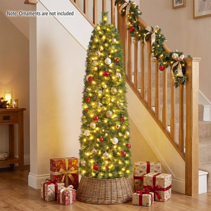 8 FT Artificial Pine Christmas Tree with 575 Branch Tips